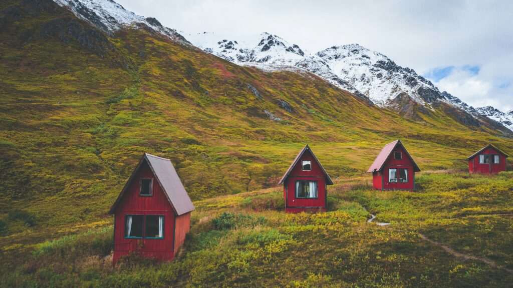 Hatcher Pass mountains near Anchorage, Alaska