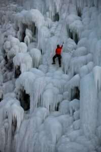 Ice Climbing Near Anchorage 2026: Frozen Waterfalls, Glaciers & Guided Trips